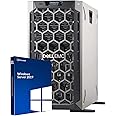 Dell PowerEdge T340 Tower Server, Windows 2019 STD OS, Intel Xeon E-2124 Quad-Core 3.3GHz 8MB, 32GB DDR4 RAM, 8TB Storage, RAID, Single PSU (Renewed)