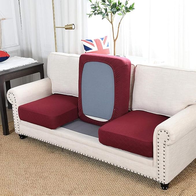 GCP Sofa Cushion Cover Set, Elastic Seat Covers for Sofa/Sofa 1/2/3/4