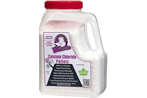 BARE GROUND WINTER BARE GROUND SOLUTIONS Bare Ground BGCCP-12 Calcium Chloride Snow and Ice Melt Pellets in Shaker Jug, 7 lbs,White