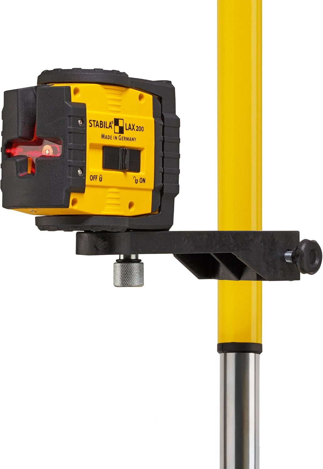 Stabila LT 30 Laser Telescopic Support, Yellow, 365 cm - Image 4