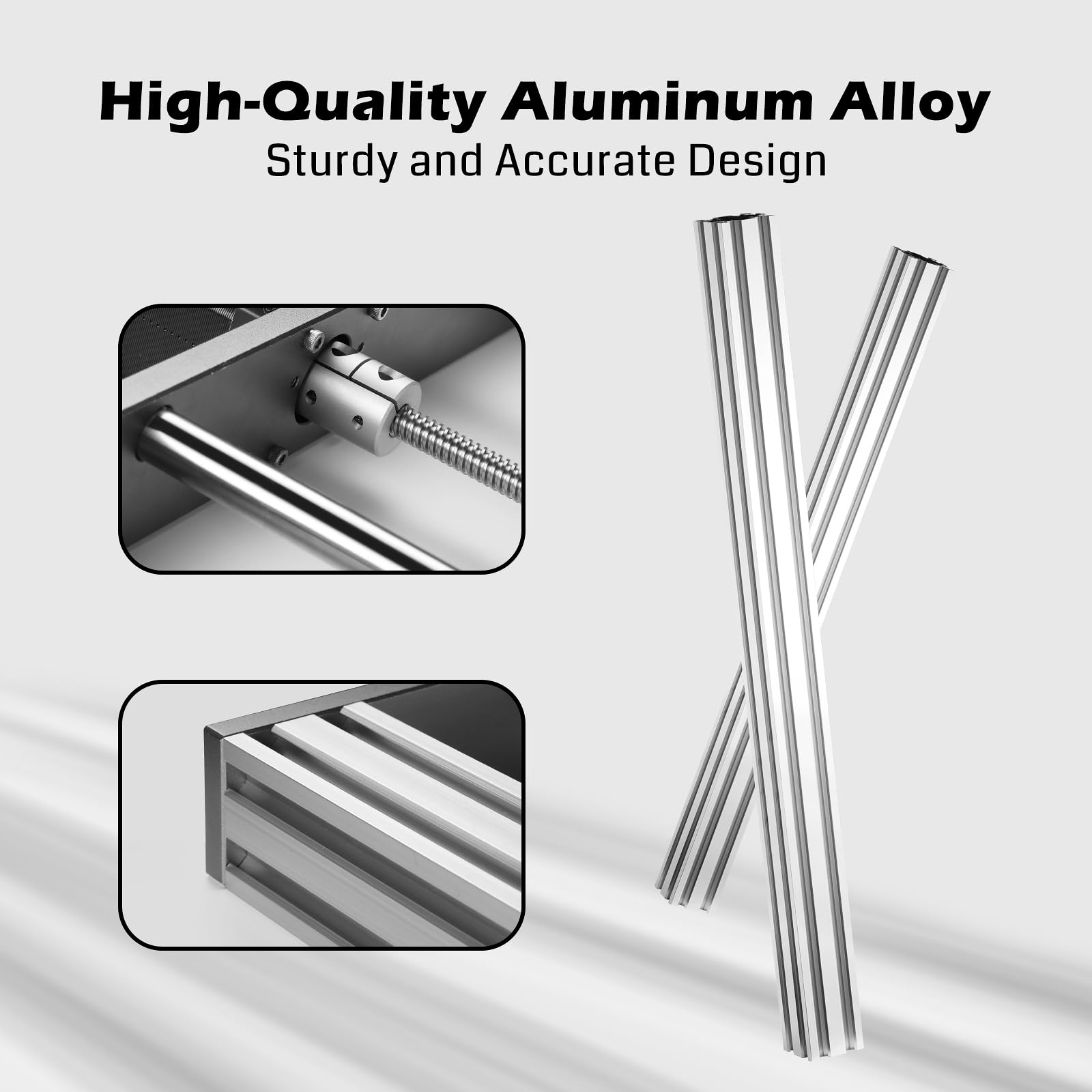 Genmitsu 3020 Y-Axis Extension Kit, 3020 Upgrade to 3040, CNC Accessories for 3020-PRO MAX, 3020-PRO MAX V2, 3020-PRO Ultra CNC Router Machine, XY Working Area 300 x 400mm