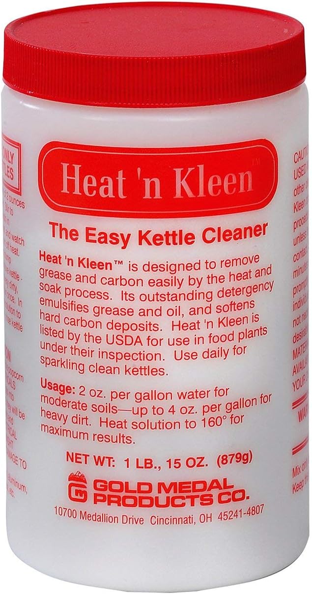 Gold Medal Heat `N Kleen Kettle Cleaner Popcorn Machine Kettle