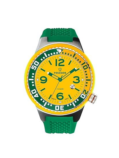 Kienzle Unisex-Armbanduhr POSEIDON S Analog Quarz Silikon K2103019013-00412