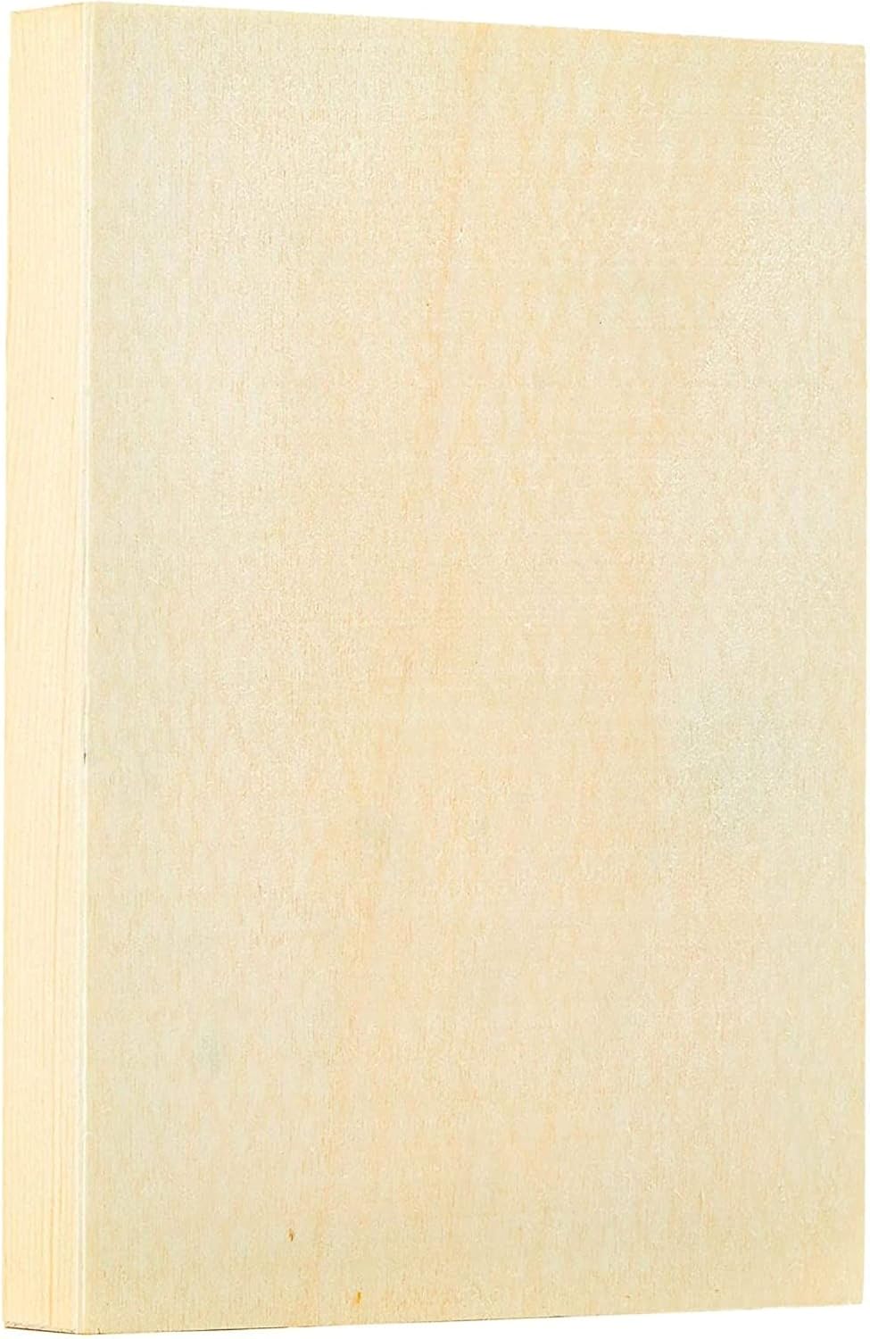 Unfinished Wood Paint Panel Boards (5 x 7 in, Rectangle, 6 Pack)