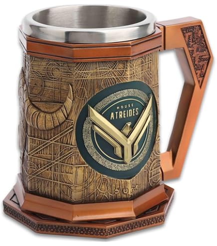 ABYSTYLE Dune Movie Atreides Vs. Harkonnen Heat-Change Ceramic Color Changing Coffee Tea Mug 16 Oz. Hand Wash Only Home & Kitchen Essential Gift