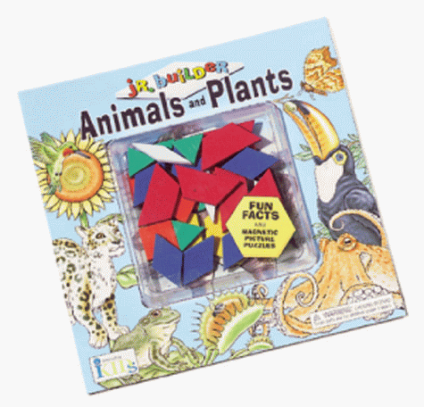 Animals & Plants: Fun Facts and Magnetic Picture Puzzle