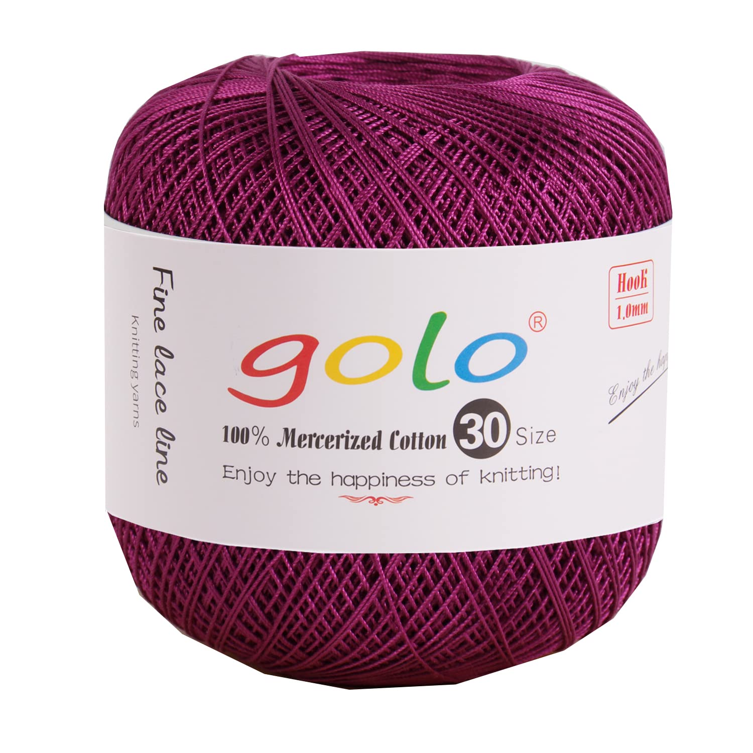 golo Crochet Thread Size 30 Yarn for Hand Knitting Lace Yarn Crochet Yarn for Crocheting — image 1