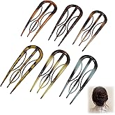 6Pcs Minimalist Shaped Hair bobby Pins,French Hair Pins for Women,Stylish prestige Hair Pin,Applicable for Various Hairstyles,Ideal with Thin and Thick Hair