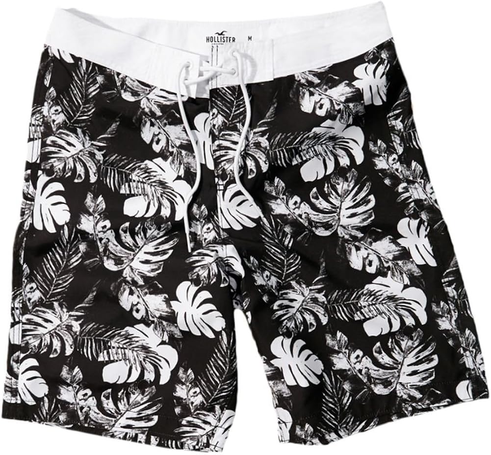 hollister mens swim trunks