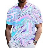 Hawaiian Shirt for Men Short Sleeve Trippy Casual