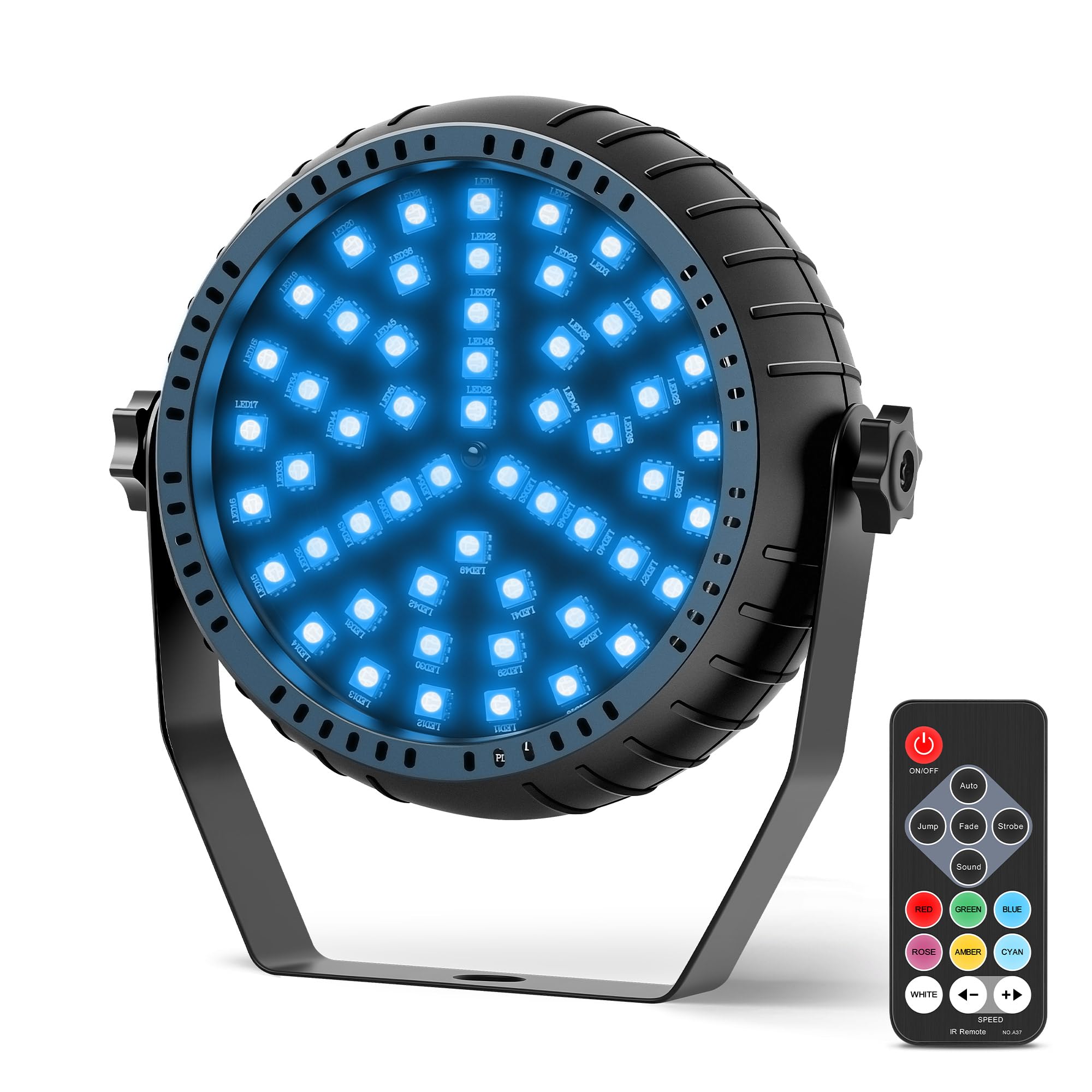 ClypsoReign Strobe Lights for Halloween, Battery Powered Mini Party Light | Rechargeable Strobe Light Wireless | Sound Activa