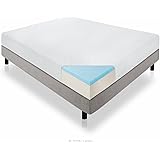 LUCID 10 Inch Plush Memory Foam Mattress - Dual-Layered - CertiPUR-US Certified - 25-Year Warranty - Queen