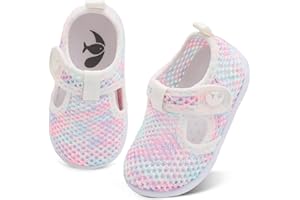 FEETCITY Boys Girls Water Shoes Kids Aqua Socks Quick Dry Barefoot for Beach Swimming Pool