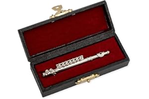 BROADWAY GIFTS CO. Broadway Gift Co Gold Tone Saxophone 3.25 inch Brass Miniature with Instrument Case