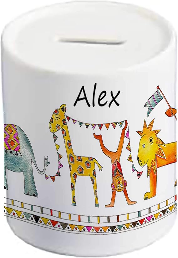 personalised baby money box