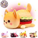 KOWSI 61PCS 11inches Cheeseburger Cat Plush