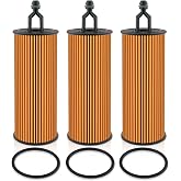 CARBBIA 3Pcs 68191349AC WL10010 Oil Filter for Jeep Grand Cherokee 3.6L V6 | 68191349AA 68191349AB Engine Oil Filters for Jeep Wrangler, Ram 1500, Dodge Durango, Charger, Chrysler 300 4892339AC CH11665