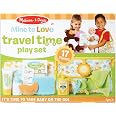 Centro Attività Per Bambole Melissa & Doug - Cucina, Bagno E Asilo Nito In Legno