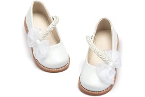 ESTINE Toddler Girl Mary Jane Dress Shoes-Girls School Uniform Oxford for Wedding Party