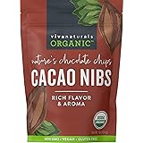 Organic Cacao Nibs, 1 Lb - Certified Keto and Vegan Superfood, Perfect for Gluten Free Baking, Cacao Nib Smoothies and Health