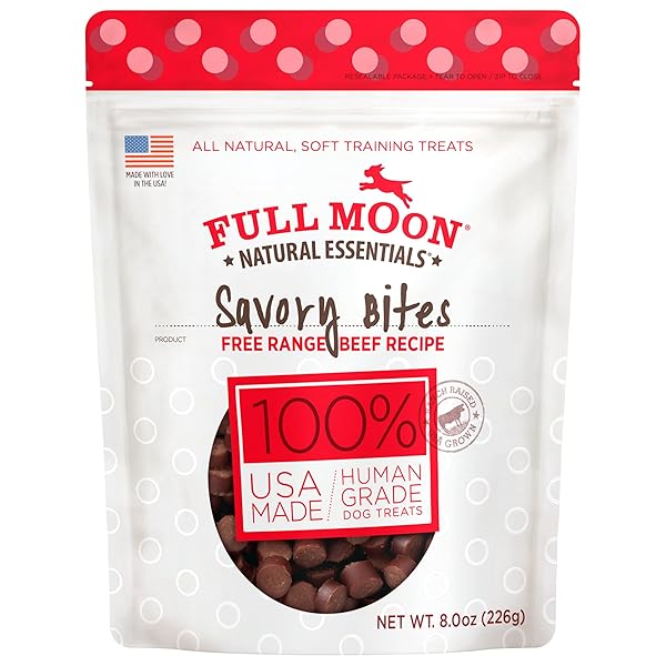 FULL MOON ESSENTIAL BEEF SAVORY BITES 8.0 OZ