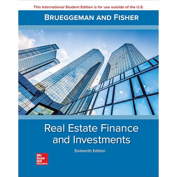 Real Estate Finance Investments Brueggeman William Fisher Jeffrey 9781260091946 Amazon Com Books