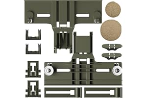 RASKOO Upgraded W10350375 W10712395 Dishwasher Top Rack Parts for Whirlpool WDTA50SAHZ0, Long-lasting and Easy Installation WDT750SAHZ0 WDT730PAHZ0 Upper Rack Parts, For Kenmore 665 Dishwasher Parts