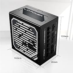 LC-POWER 850W, ATX 3.0, 80 Plus® Gold, Modular
