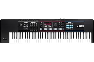 Roland JUNO-D7 Synthesizer | 76-Note Keyboard with Synth Action | ZEN-Core Engine with Over 3800 Onboard Sounds | Intuitive C