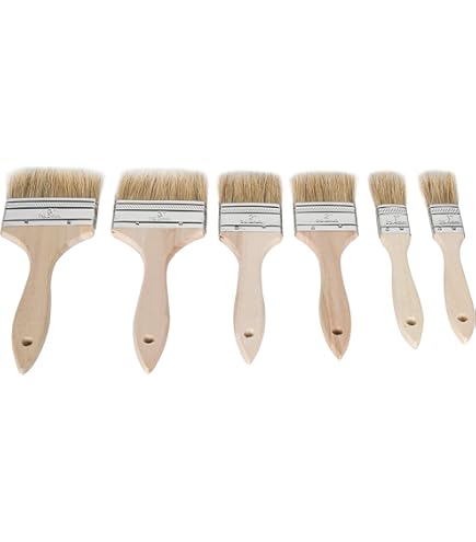 High Quality Natural Bristle Paint Brush - Cheap Wood Handle - View #13