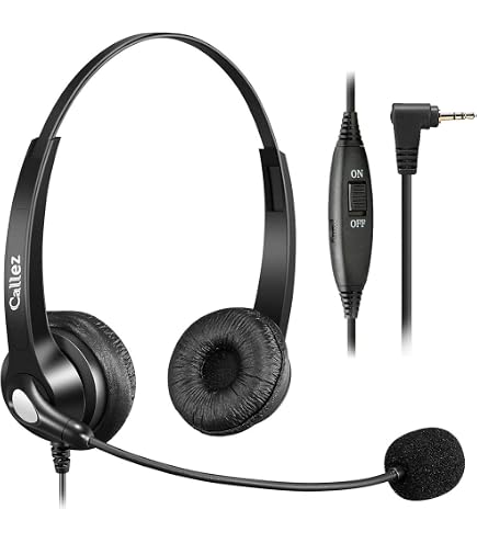Amazon.com: Panasonic KX-TCA430 Over The Head Headset For AT&T