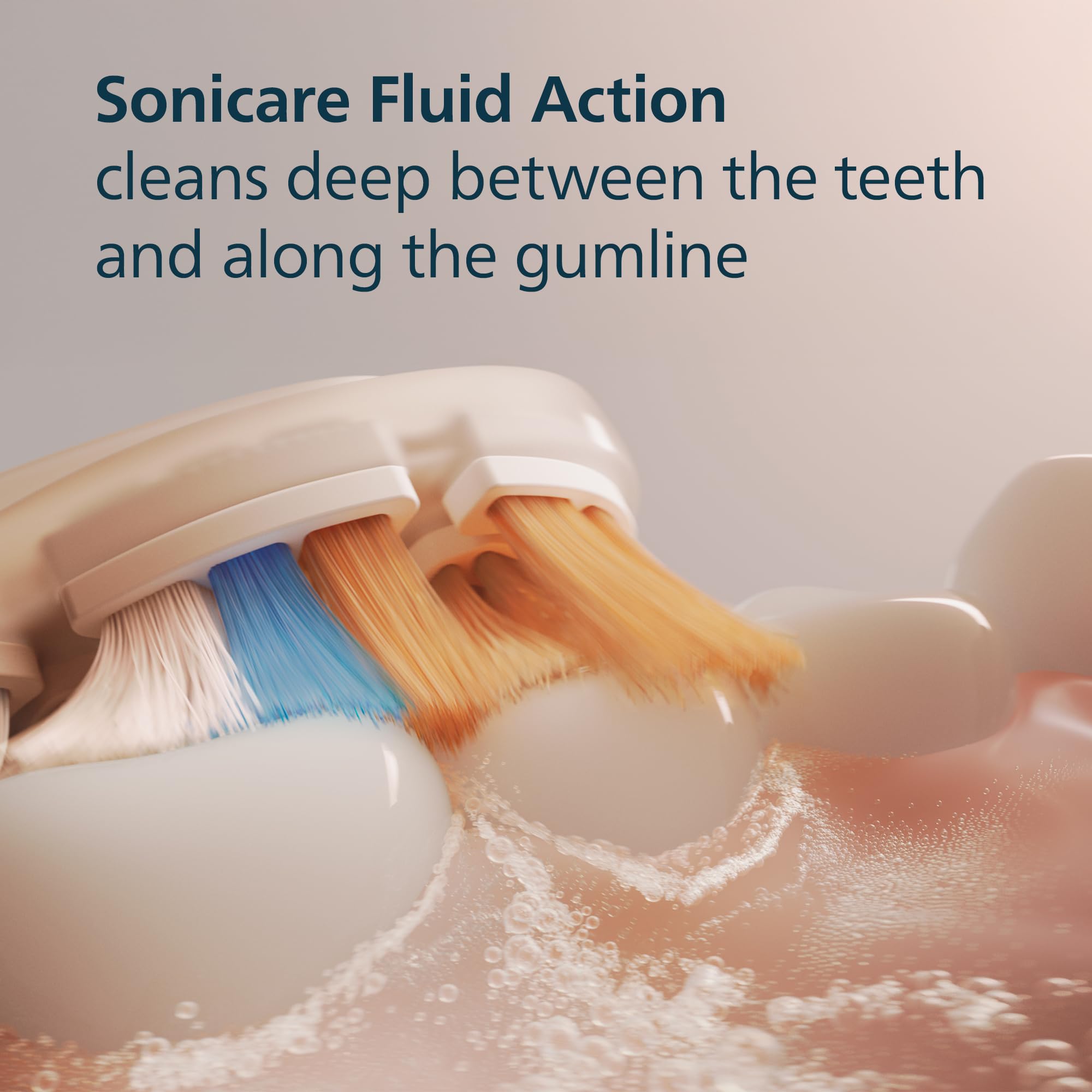 Philips Sonicare A3 Premium All-in-One, Genuine Replacement Toothbrush Heads, White, 2 Pack, HX9092/65