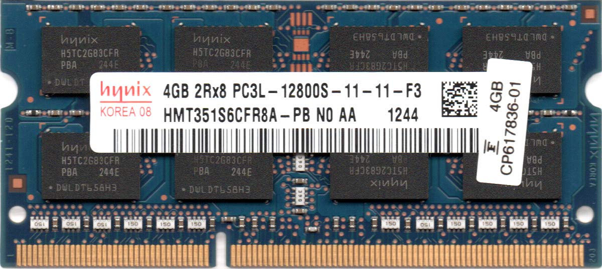Hynix 4gb Pc3 Ddr3 1600mhz Non Ecc Unbuffered Cl11 4 Pin Sodimm 1 35v Low Voltage Dual Rank Memory Module Mfr P N Hmt351s6cfr8a Pb Buy Online In Cayman Islands At Cayman Desertcart Com Productid