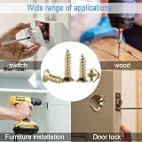 FandWay 1200Pcs Self-Tapping Screws Kit M2 M2.5 M3 Phillips Flat Head view 6