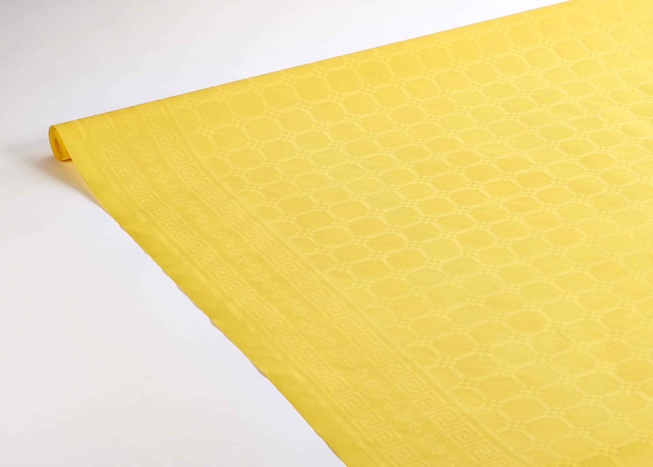 Tovaglia Dam Tablecloth Rot 7 X 1.18 Yellow