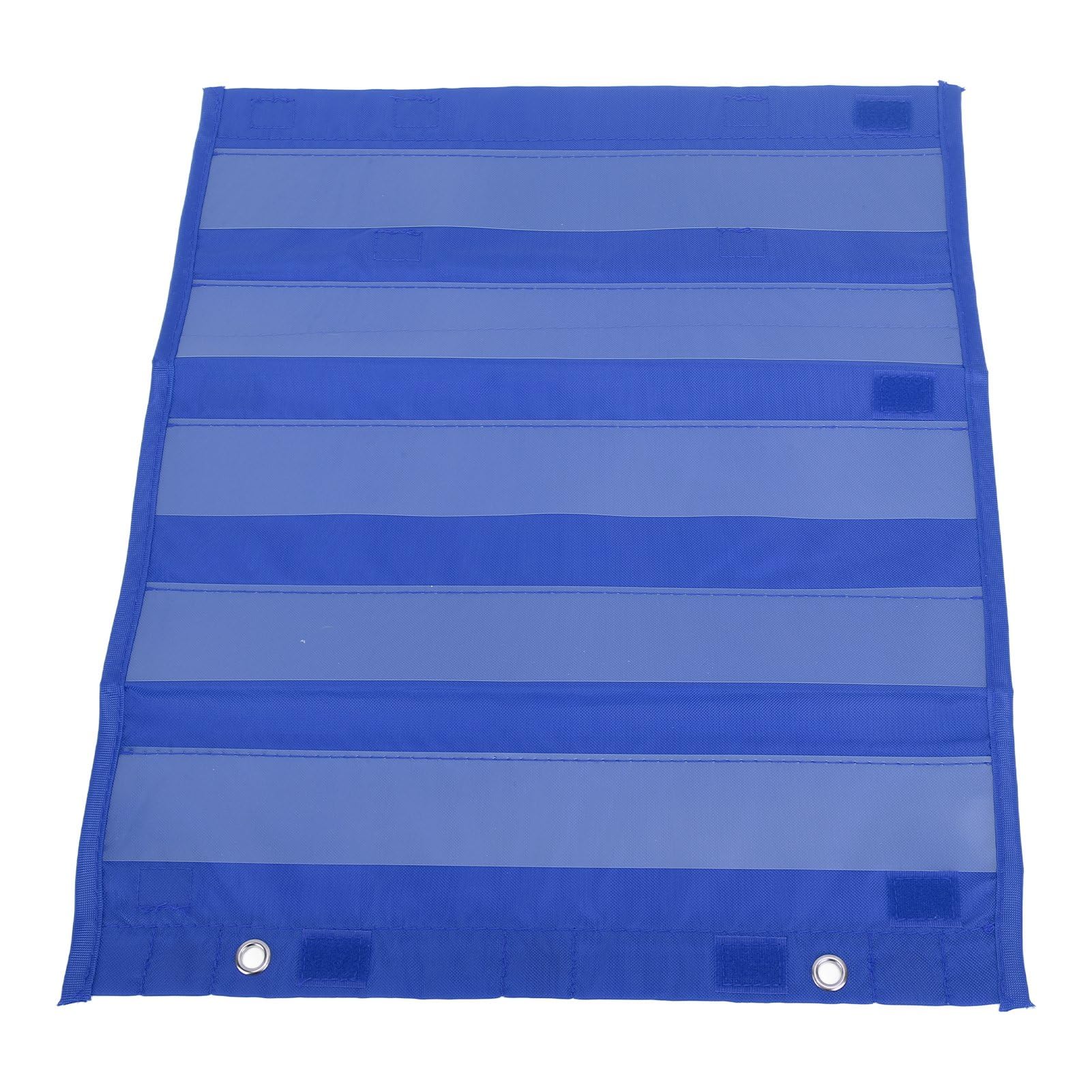 Pocket Chart, Transparent Magnetic Reward Chart Teacher Supplies 5 Rows Schedule Pocket Chart for Home School