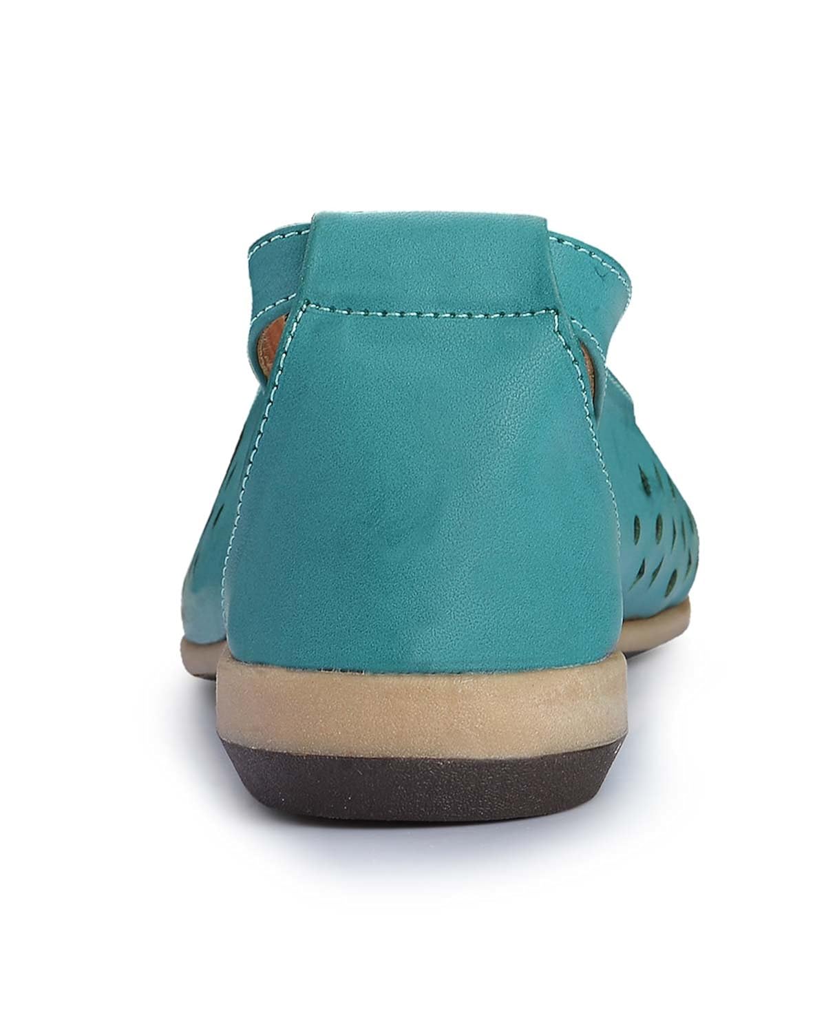 footsoul imara women's sandal (green) (fsl-24)