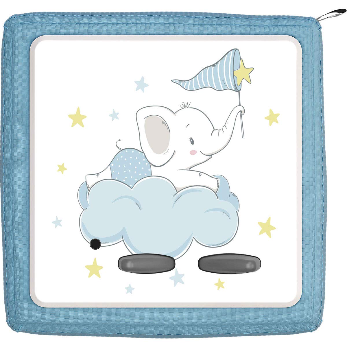 TheSmartGuard Protective Film Suitable for The Toniebox, foil Sticker, Small Elephant Lies on a Cloud