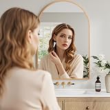 Dripex Gold Arched Mirror 60x90cm Wall Mounted or Leaning view 5