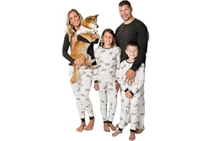 Burt's Bees Baby Baby-Girls Matching Holiday Organic Cotton Pajamas
