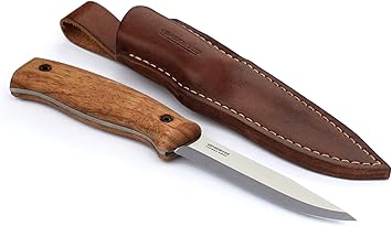 Amazon Co Jp Bps Knives Bs3fts アウトドア 固定刃 キャンピングナイフ レザーシースカバー付き ブッシュクラフトナイフ サバイバルギア フルタングカーボンスチールキャンプナイフ スカンジナビアナイフ Scandi Grind ブッシュギアナイフツール スポーツ アウトドア