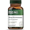 Gaia Herbs PRO Sleep Maintenance - Adrenal Health & Sleep Support* - Supplement with Ashwagandha Magnolia Bark & Jujube Date - Vegan Gluten-Free - 60 Liquid-Filled Capsules (30 Servings)