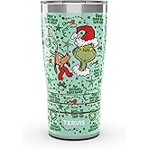 Tervis Traveler Dr. Seuss™ - Grinch's Heart Grew Made in USA Double Walled Insulated Tumbler Travel Cup Keeps Drinks Cold & Hot, 20OZ,