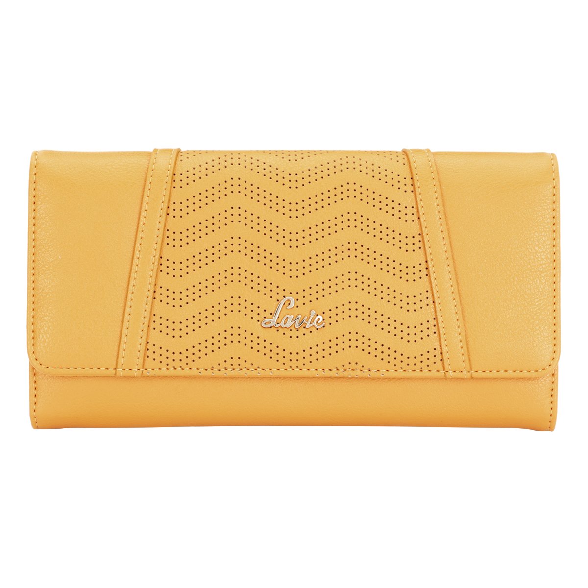 lavie roma women's clutch (ocher)