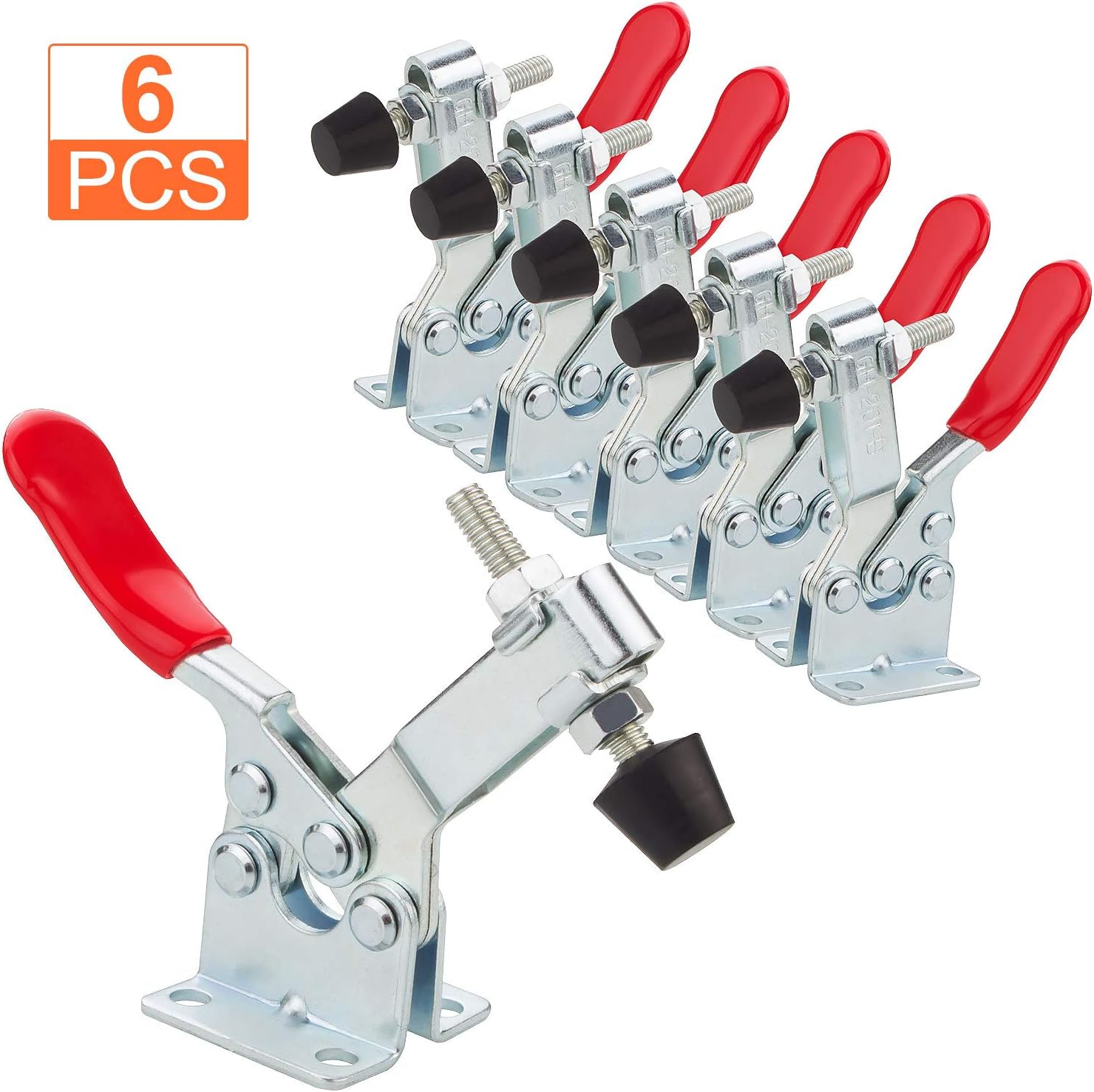 6Pack 201B Toggle Clamp, A+Selected 220Lbs Holding Capacity Hand Tool