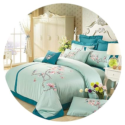 Amazon Com 100 Egypt Cotton Silky Luxury Royal Bedding Set