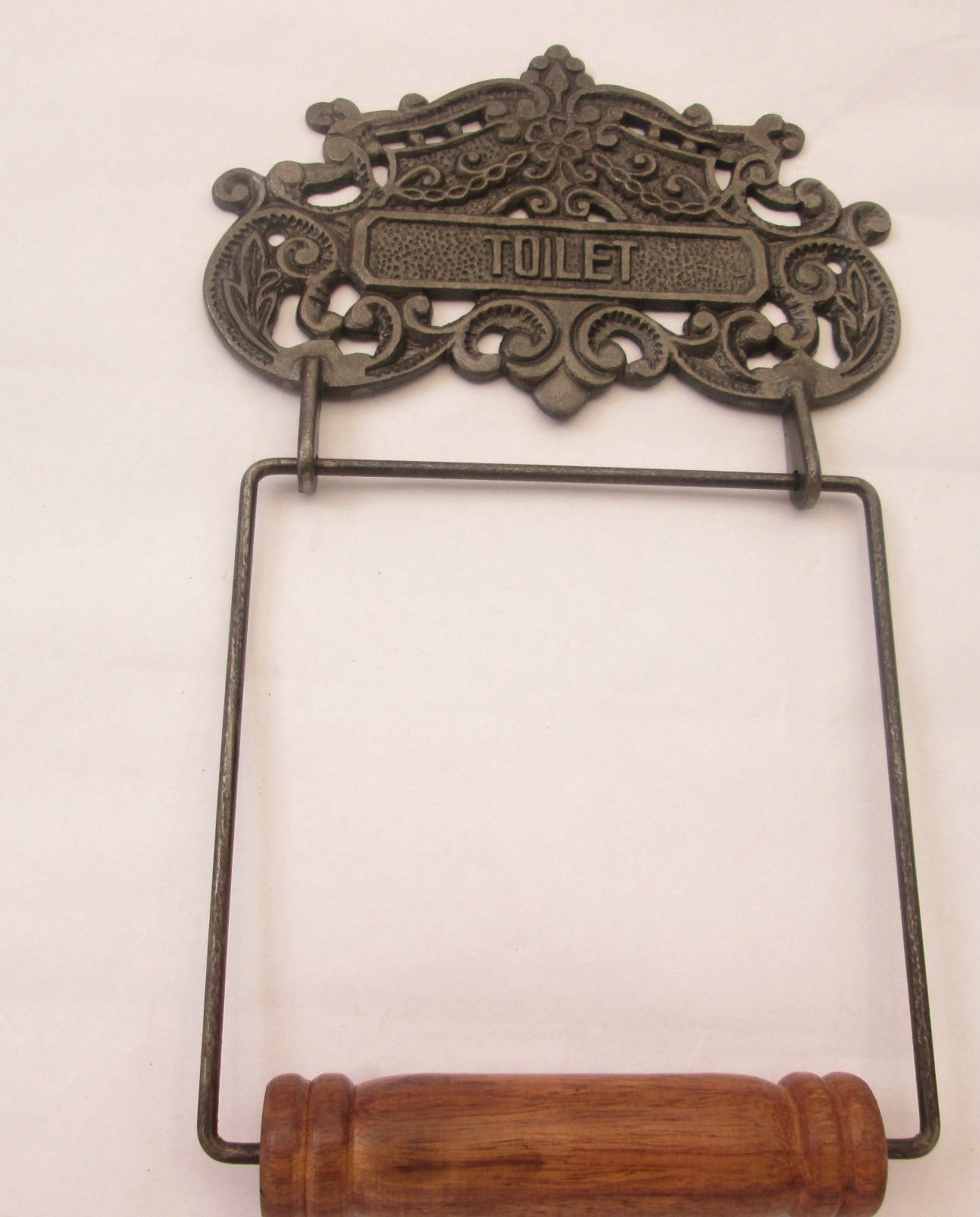 IRONMONGERY WORLD® Vintage Victorian Old Style Period Bathroom WC WASHROOM LOO Toilet ROLL Holder