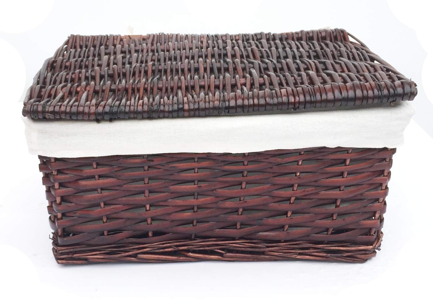 white wicker toy chest