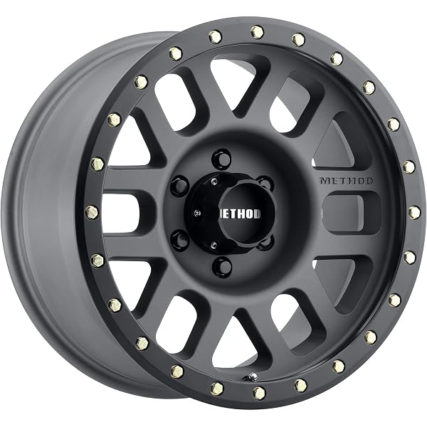 Amazon.com: Method Race Wheels 406 UTV Beadlock Matte Black 14x10 
