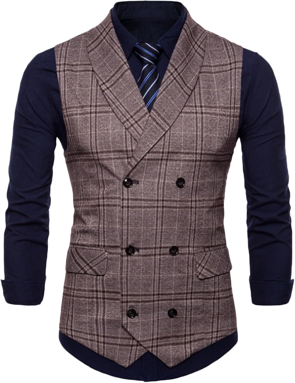 Gilet In Lino Uomo Senza Maniche - Estivo, Leggero E Traspirante, Per Look Casual E Sportivo - Foto 10